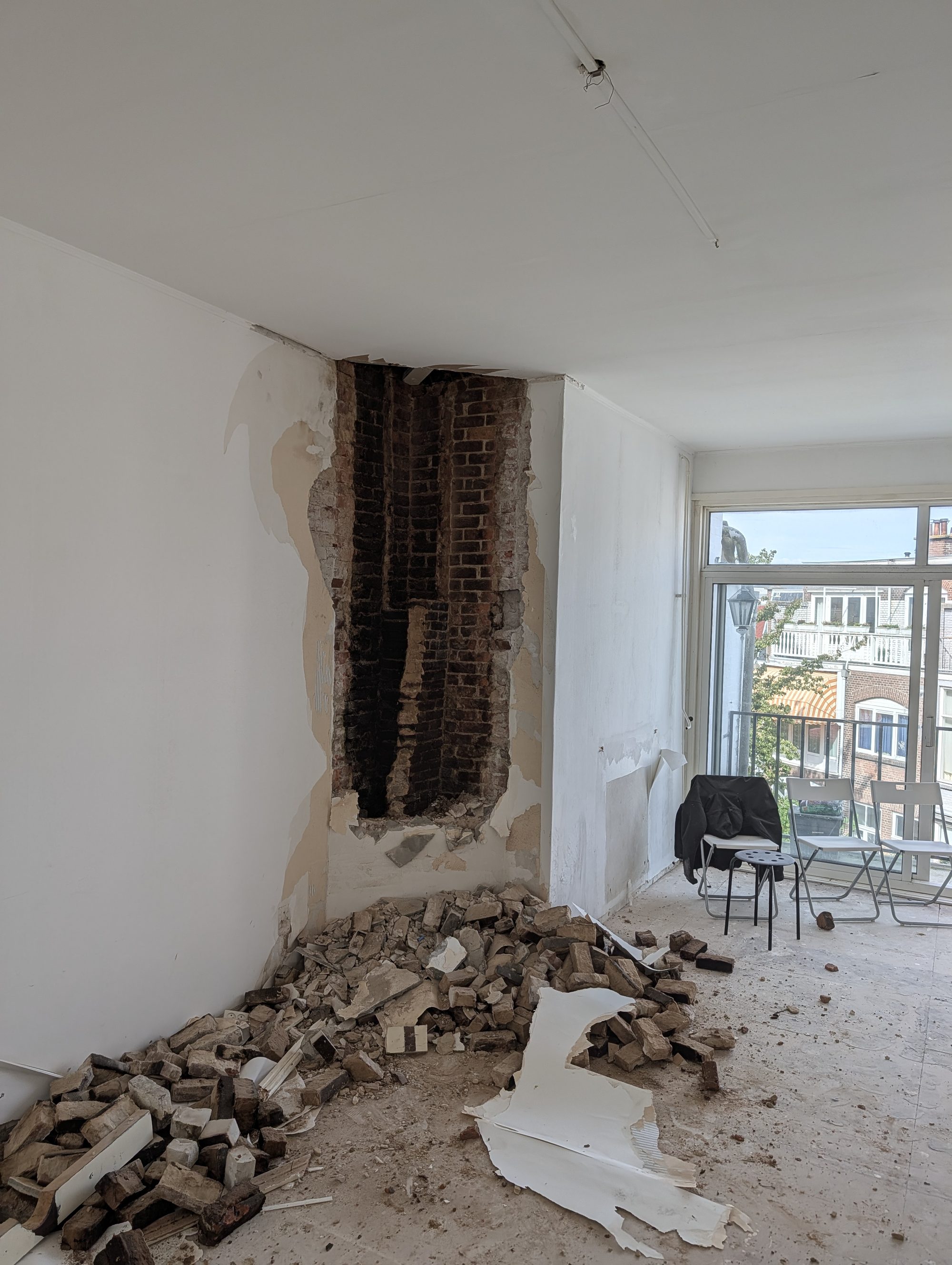 Renovatie woning – Acaciastraat, Den Haag – Tijdens en impressie 1