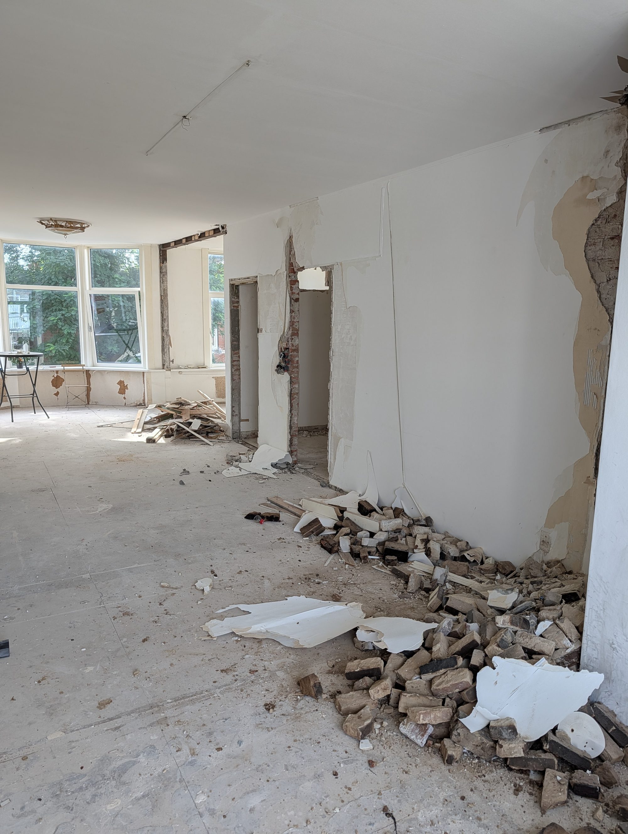 Renovatie woning – Acaciastraat, Den Haag – Tijdens en impressie 3
