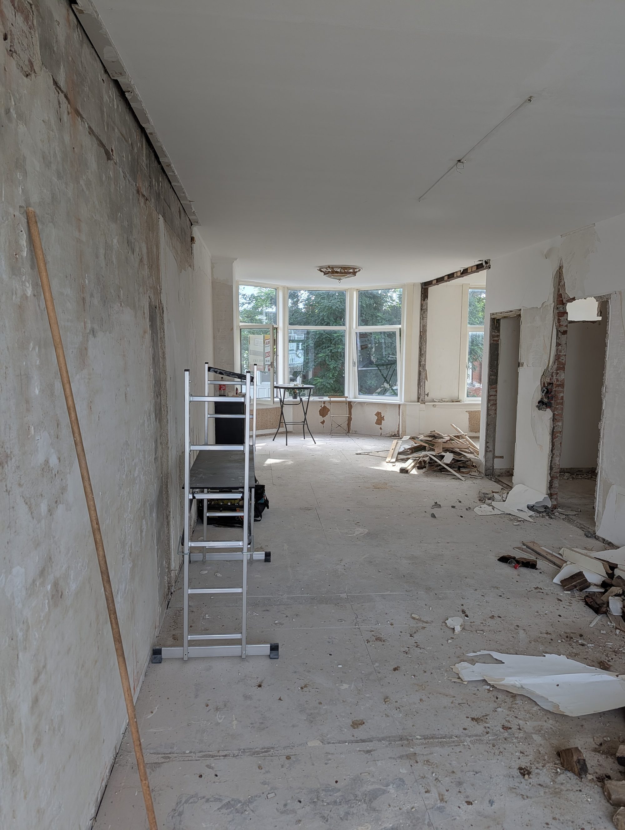 Renovatie woning – Acaciastraat, Den Haag – Tijdens en impressie 4