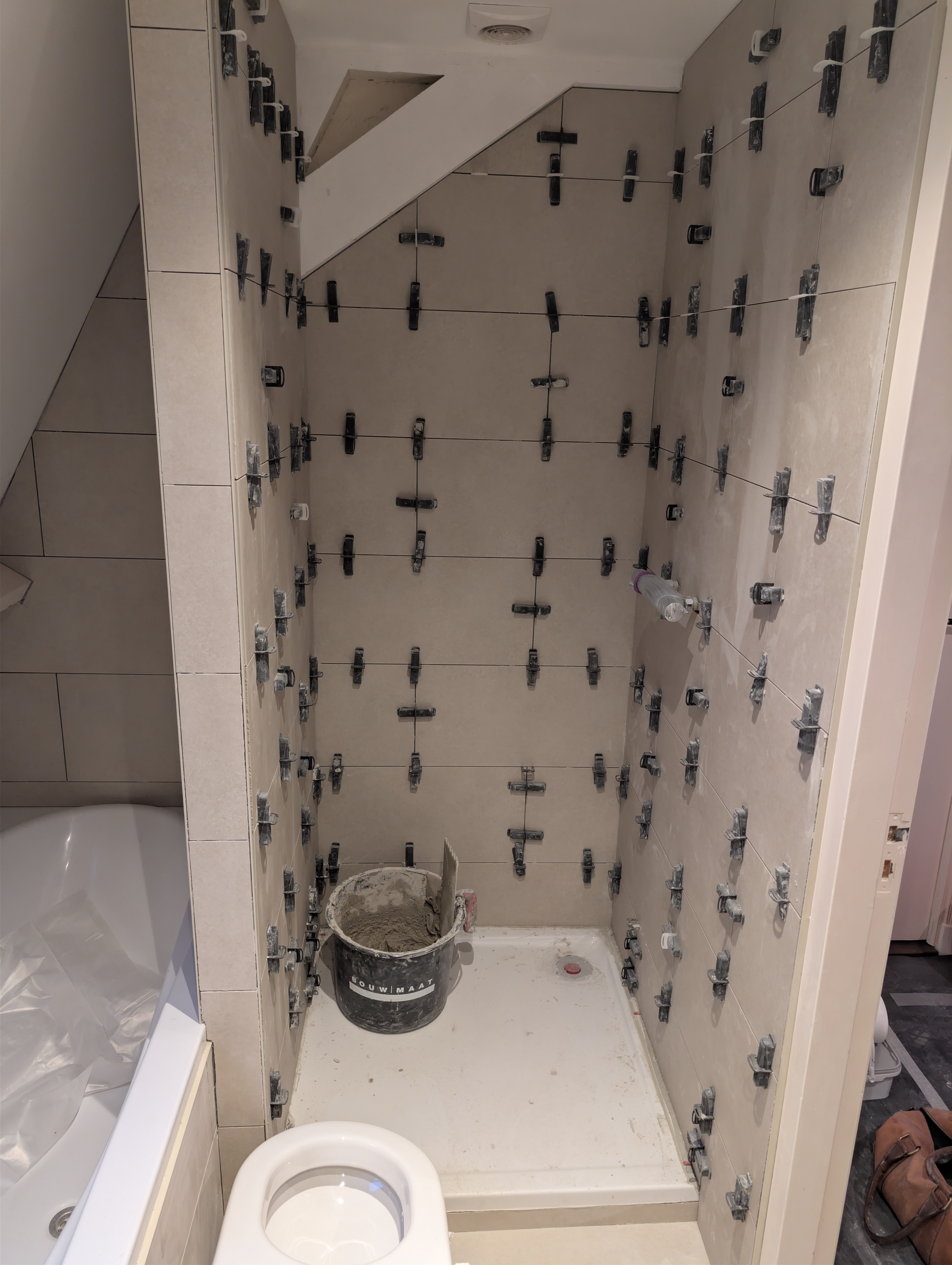 Renovatie badkamer – Antonie Heinsiustraat, Den Haag – Tijdens en impressie 5