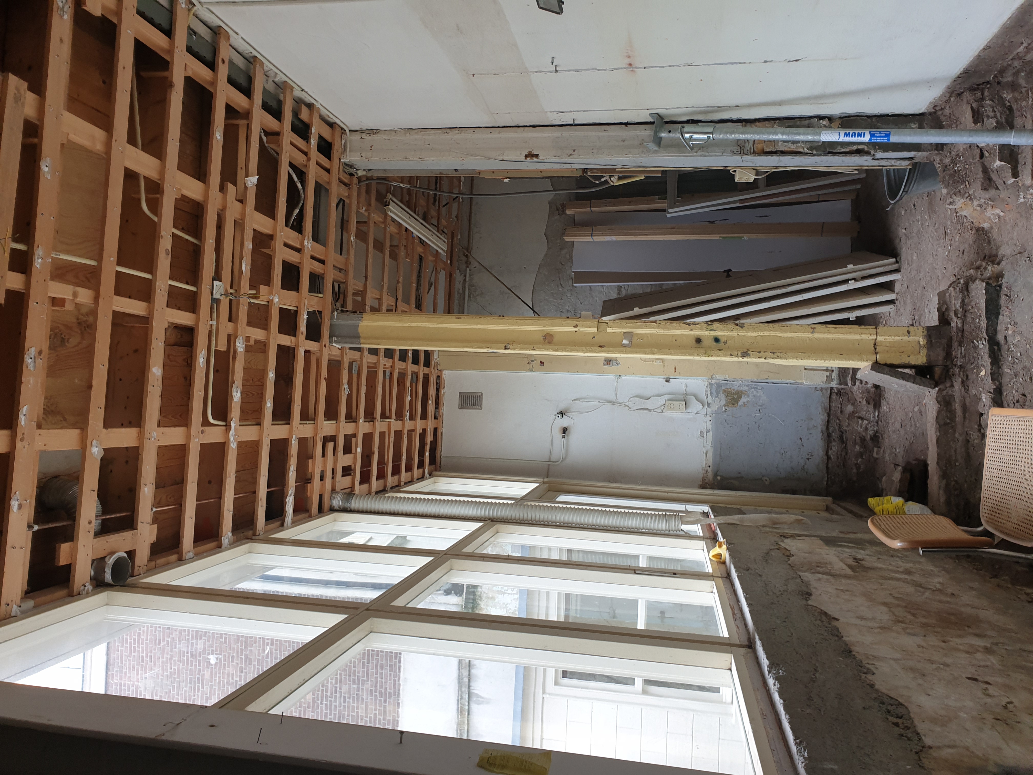 Uitbouw met staalconstructie en renovatie van de dakconstructie – Assendelftstraat, Den Haag – Voor 6