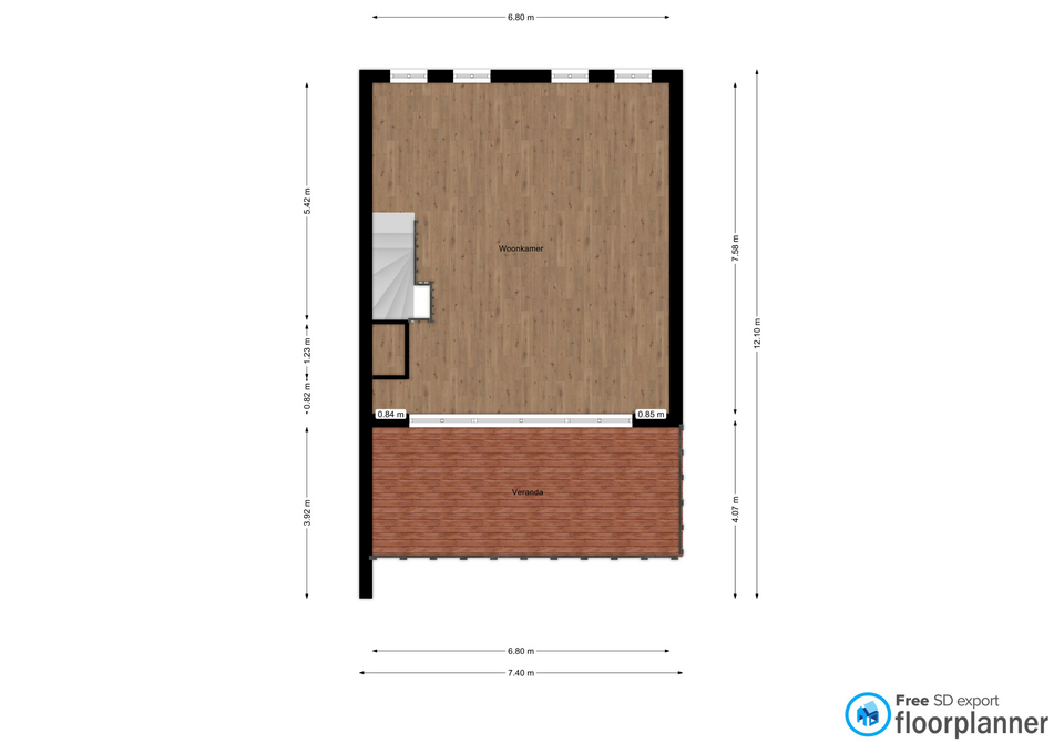 Renovatie en dakopbouw – Gevers Deynootstraat, Den Haag – Details & plattegronden 4