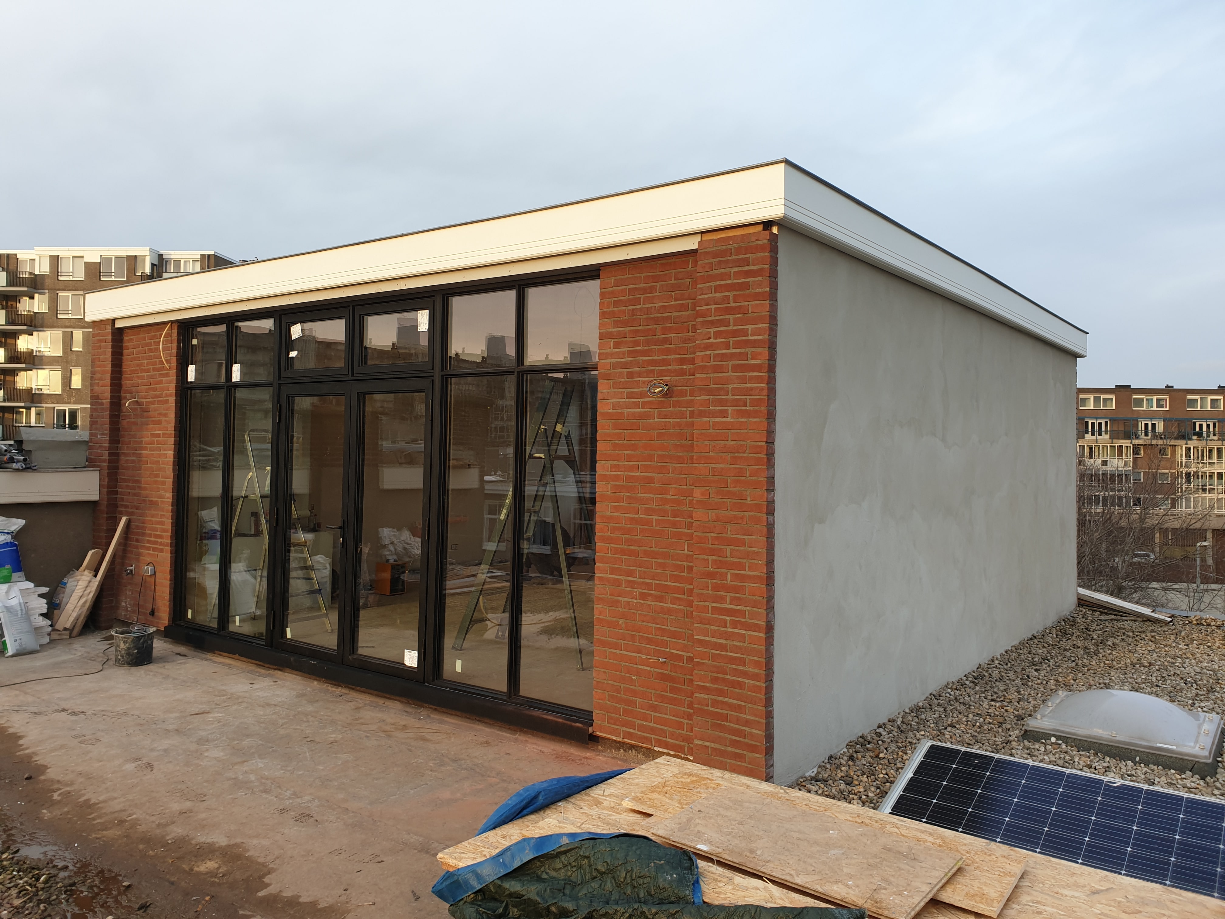 Renovatie en dakopbouw – Gevers Deynootstraat, Den Haag – Tijdens en impressie 10