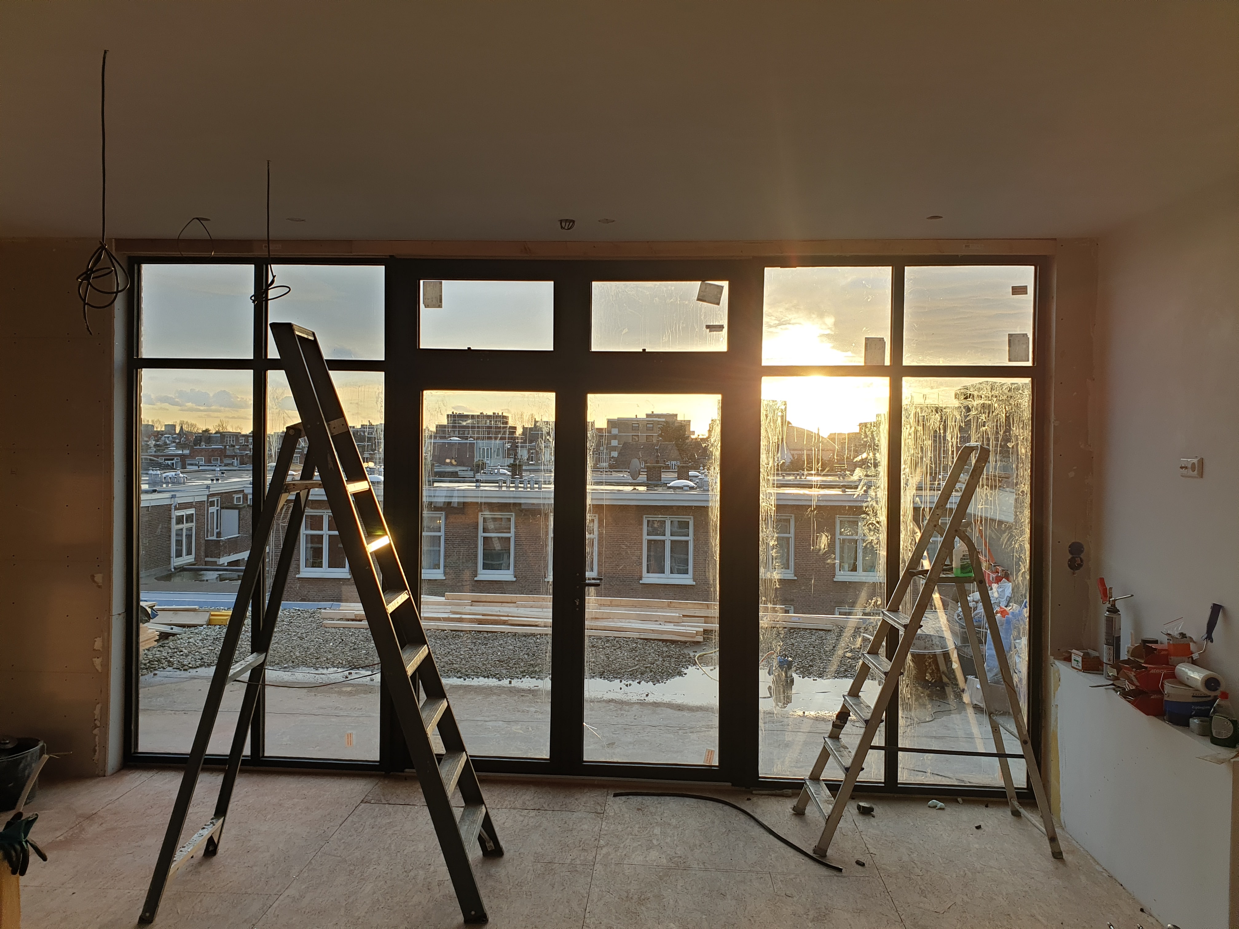 Renovatie en dakopbouw – Gevers Deynootstraat, Den Haag – Tijdens en impressie 17