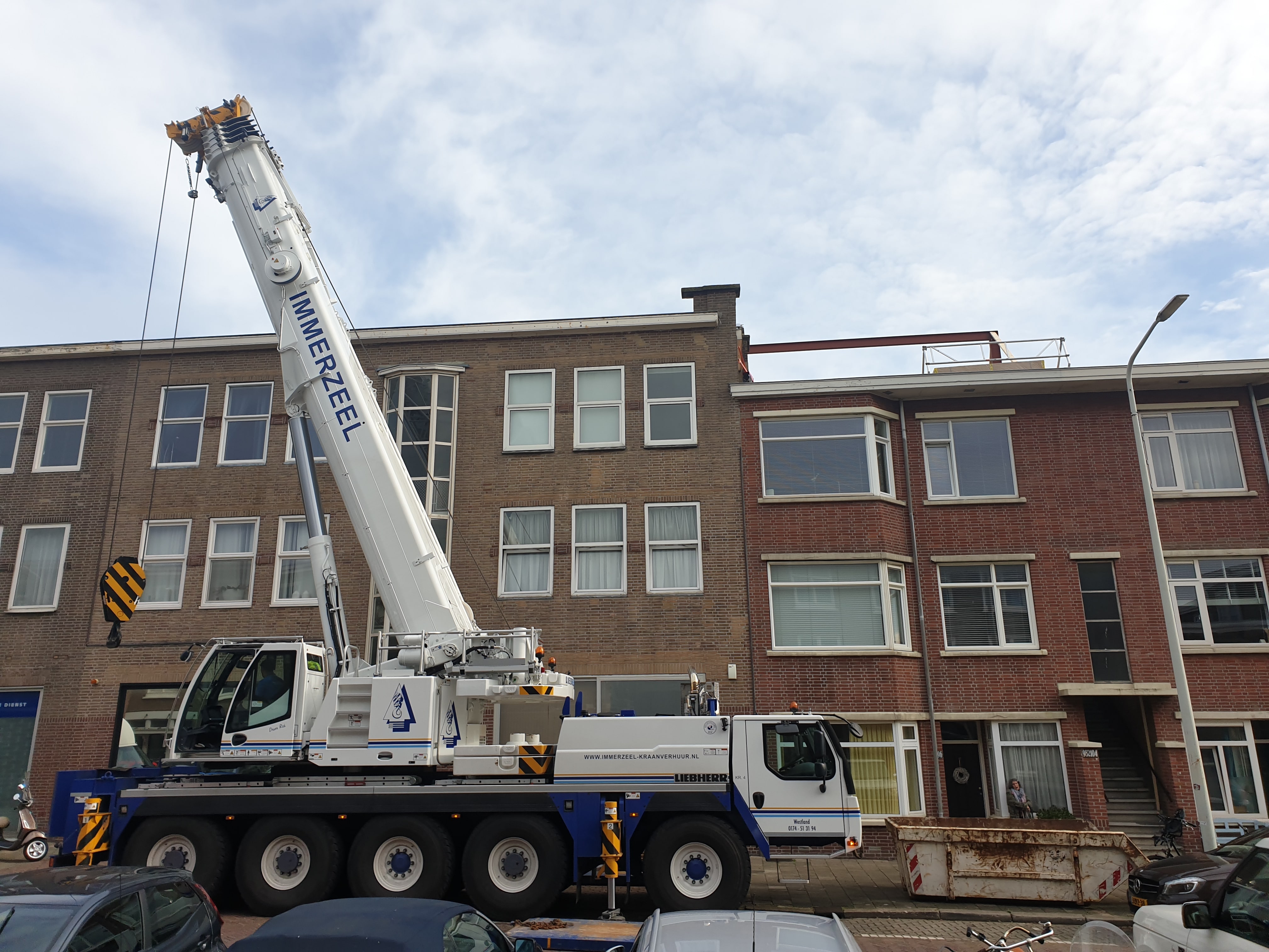 Renovatie en dakopbouw – Gevers Deynootstraat, Den Haag – Tijdens en impressie 1