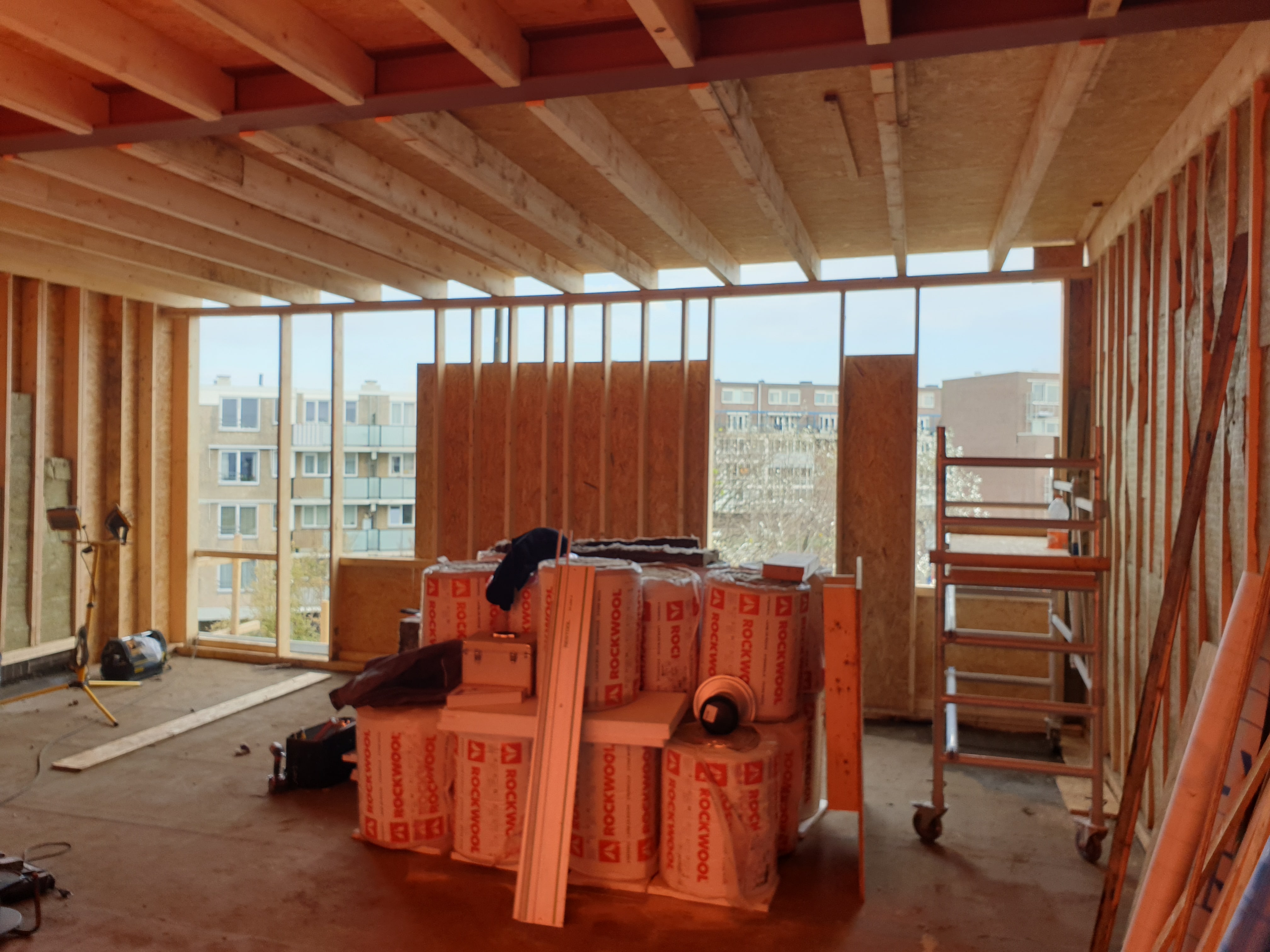 Renovatie en dakopbouw – Gevers Deynootstraat, Den Haag – Tijdens en impressie 19