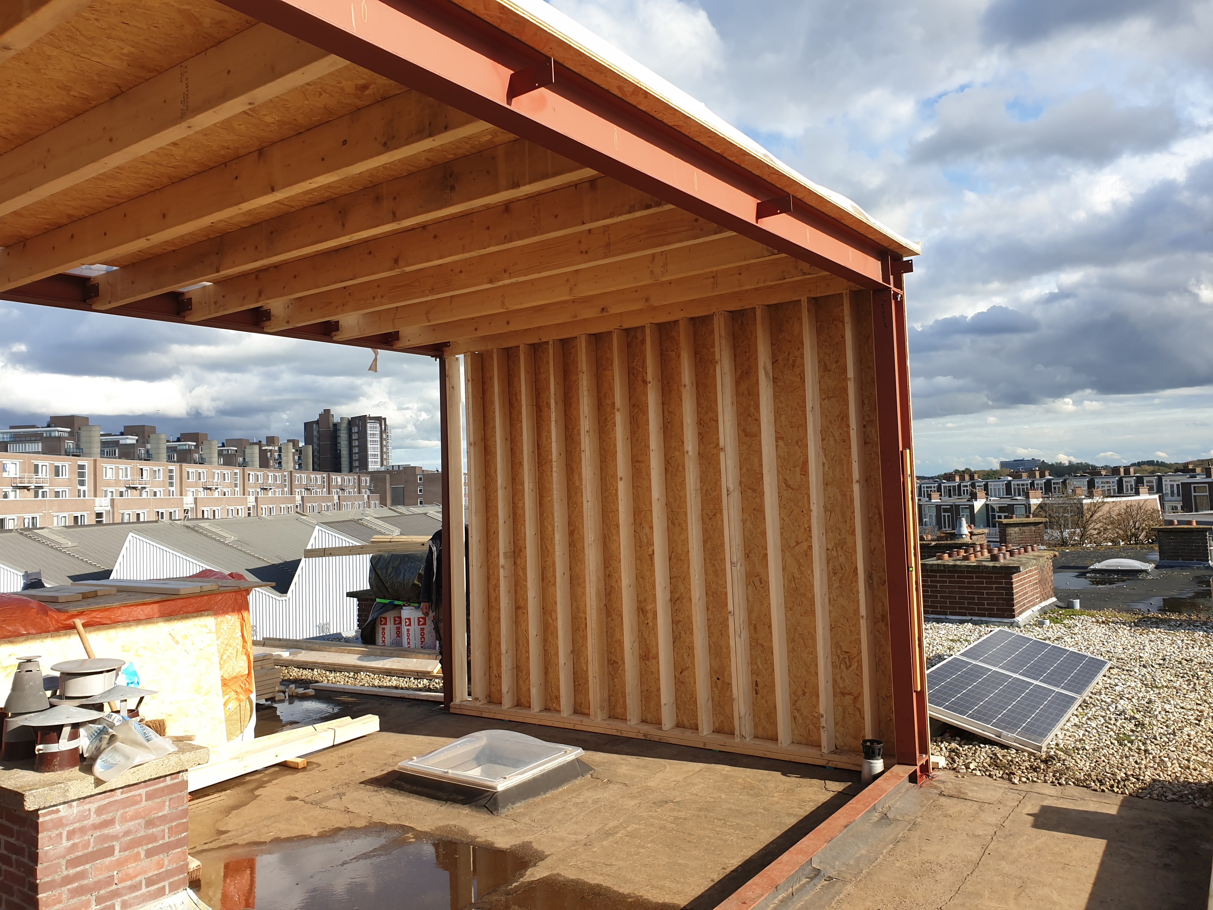 Renovatie en dakopbouw – Gevers Deynootstraat, Den Haag – Tijdens en impressie 4