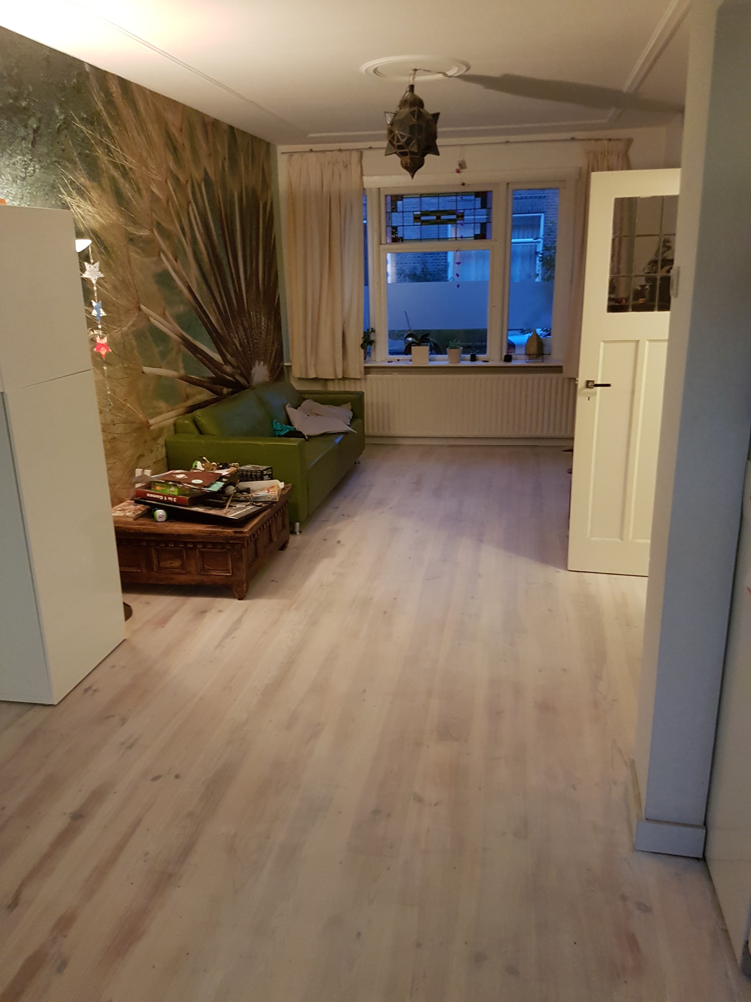 Isoleren en opfrissen parketvloer – Larierstraat, Den Haag – Na / resultaat 2