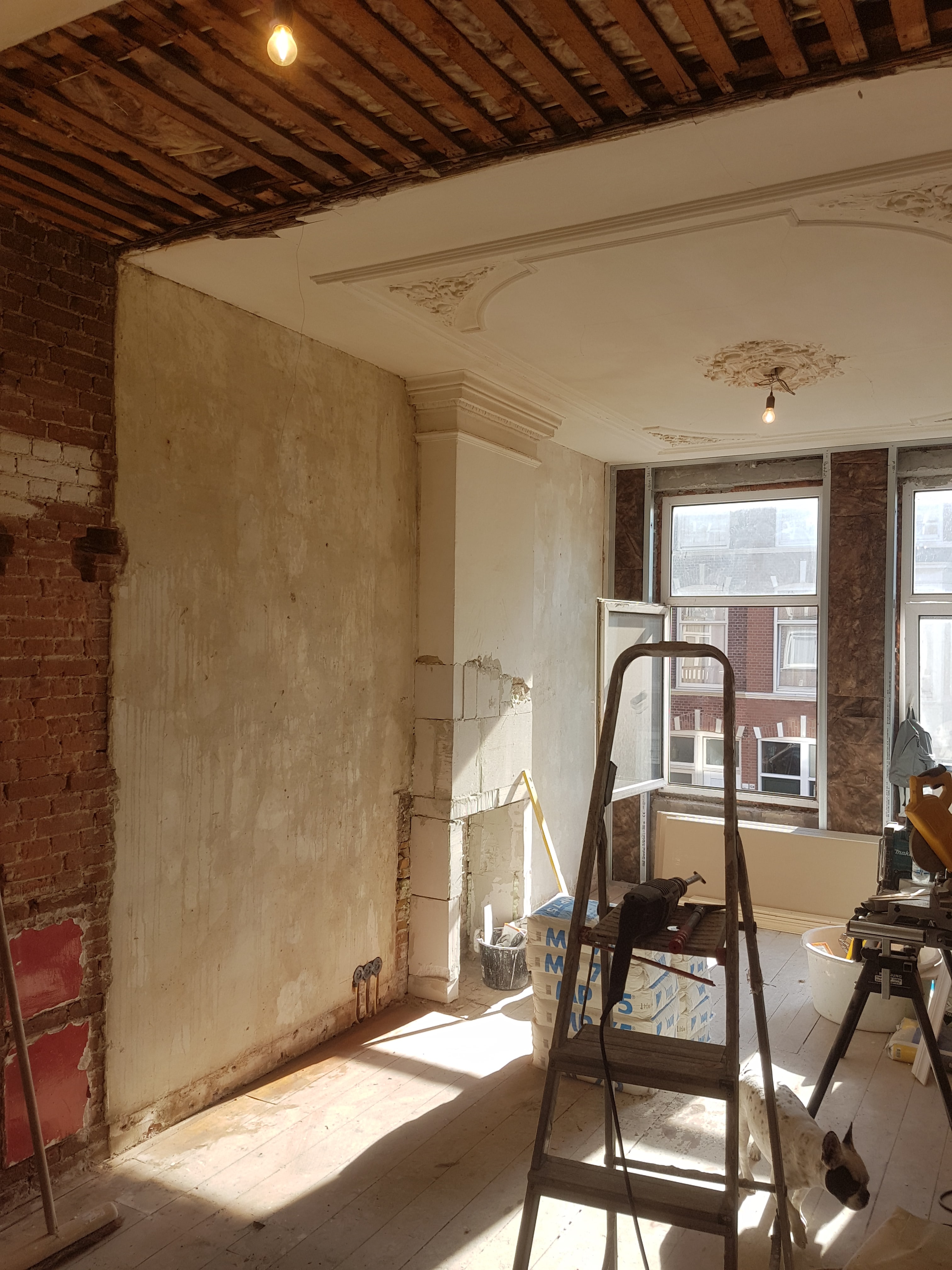 Complete renovatie met dakopbouw – Renbaanstraat, Den Haag – Tijdens en impressie 8