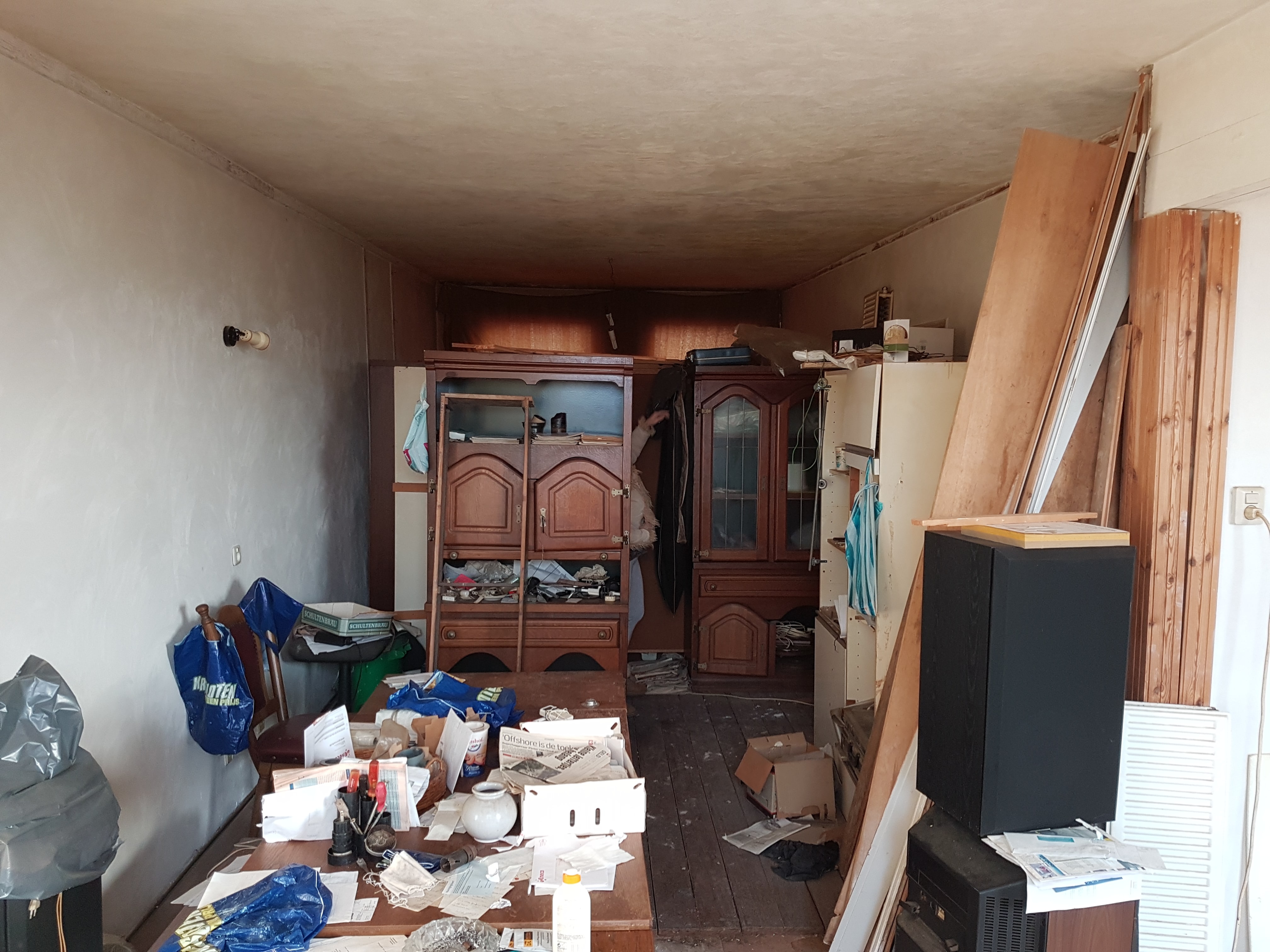 Complete renovatie met dakopbouw – Renbaanstraat, Den Haag – Voor 3