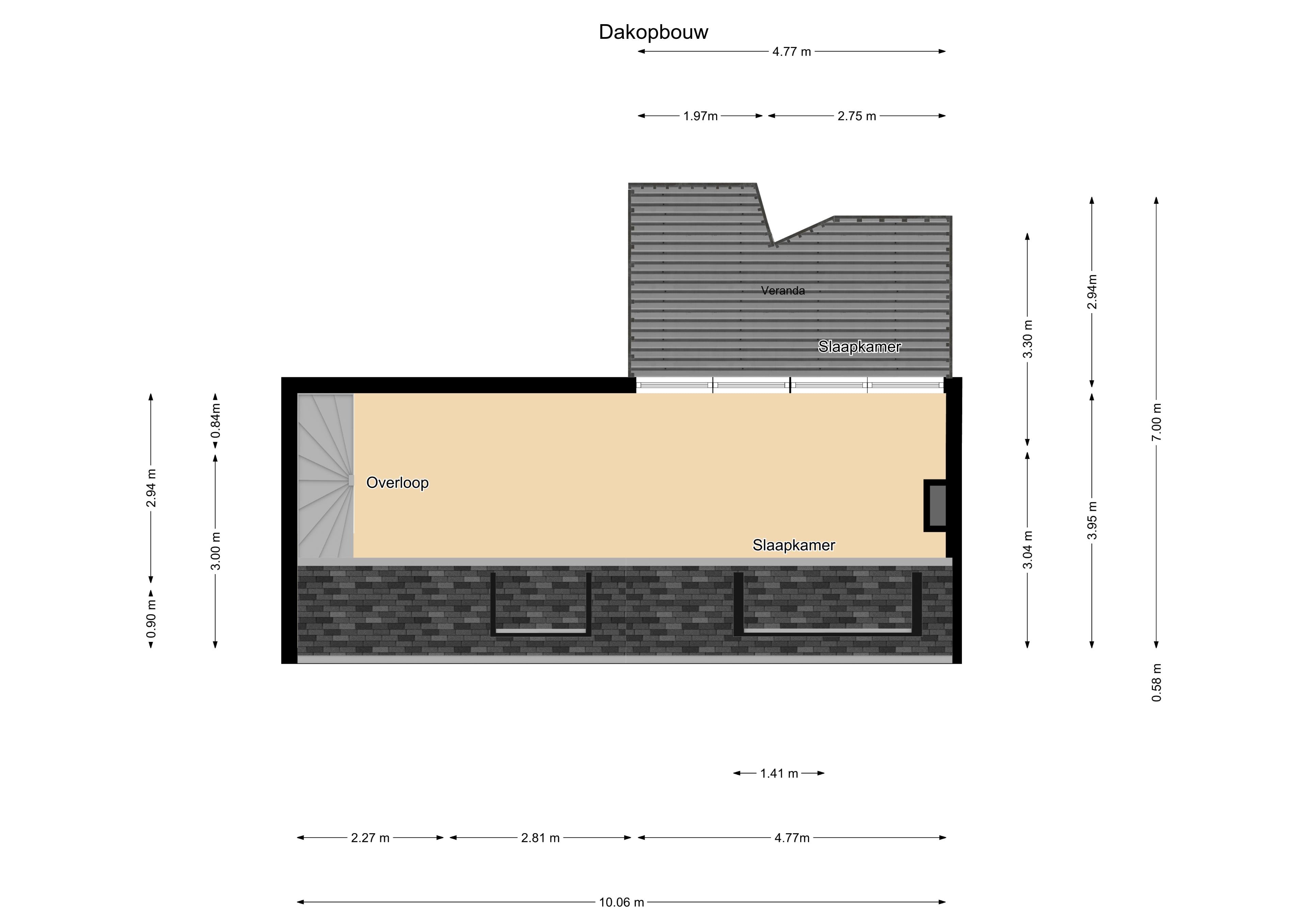 Totale renovatie en plaatsen opbouw – Van Tuyllstraat, Den Haag – Details & plattegronden 3