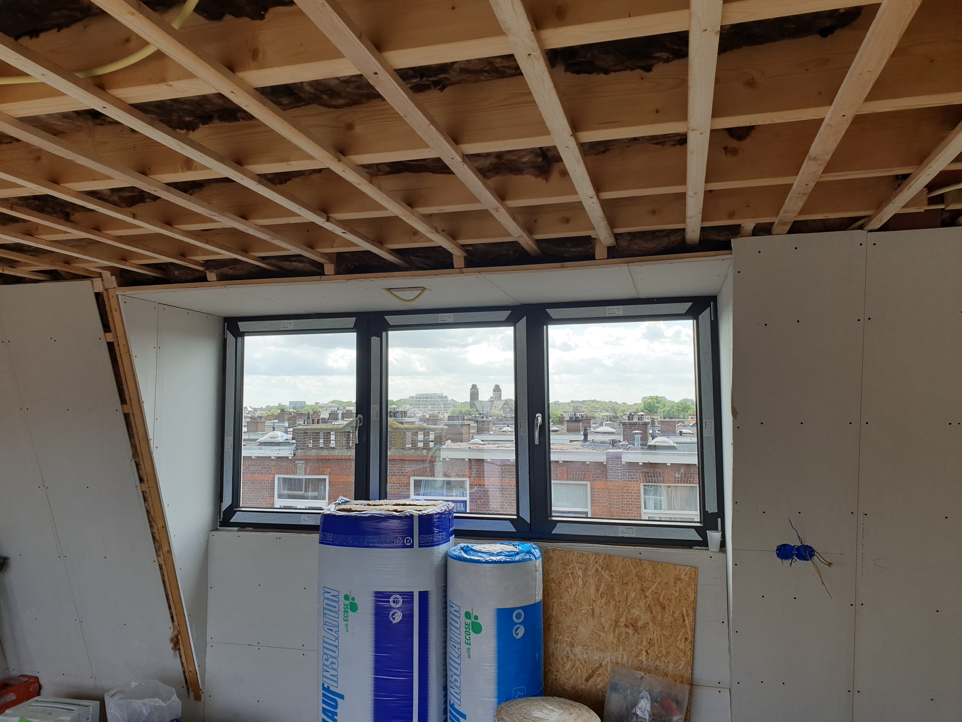 Totale renovatie en plaatsen opbouw – Van Tuyllstraat, Den Haag – Tijdens en impressie 12