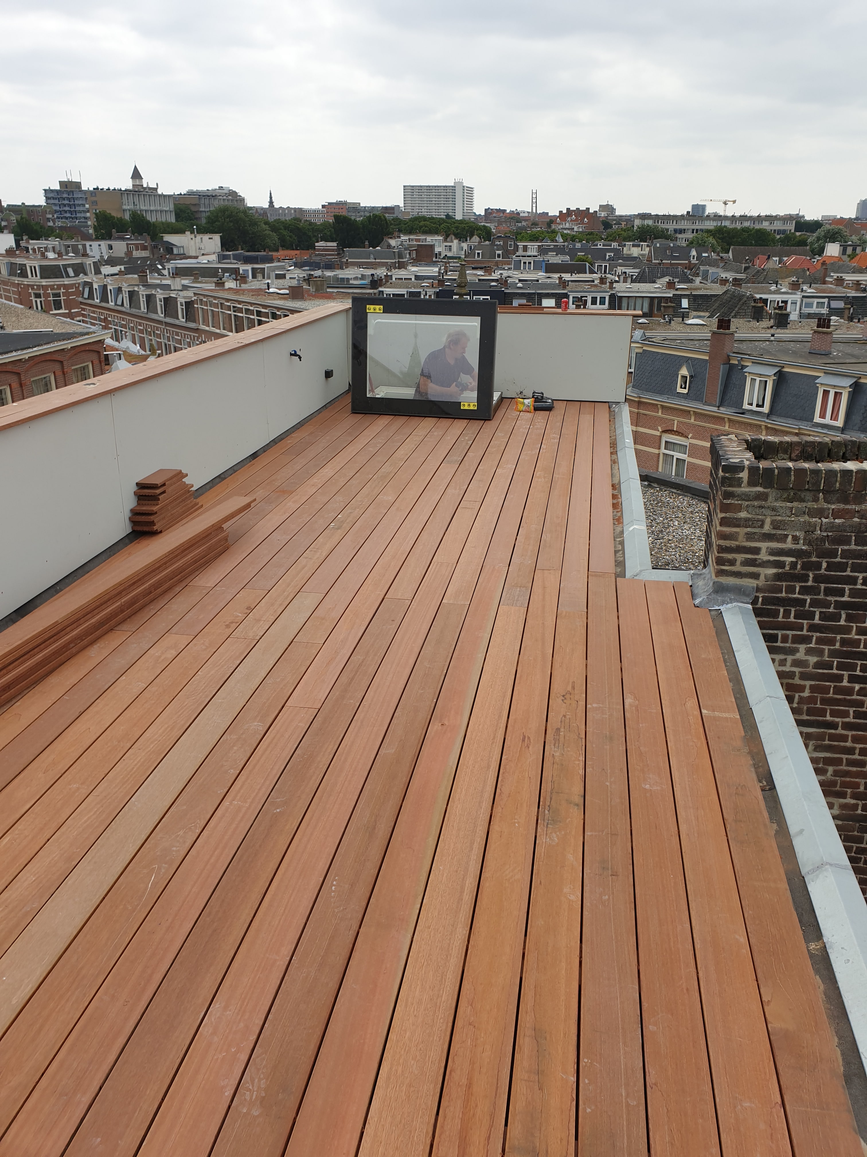 Totale renovatie en plaatsen opbouw – Van Tuyllstraat, Den Haag – Tijdens en impressie 15
