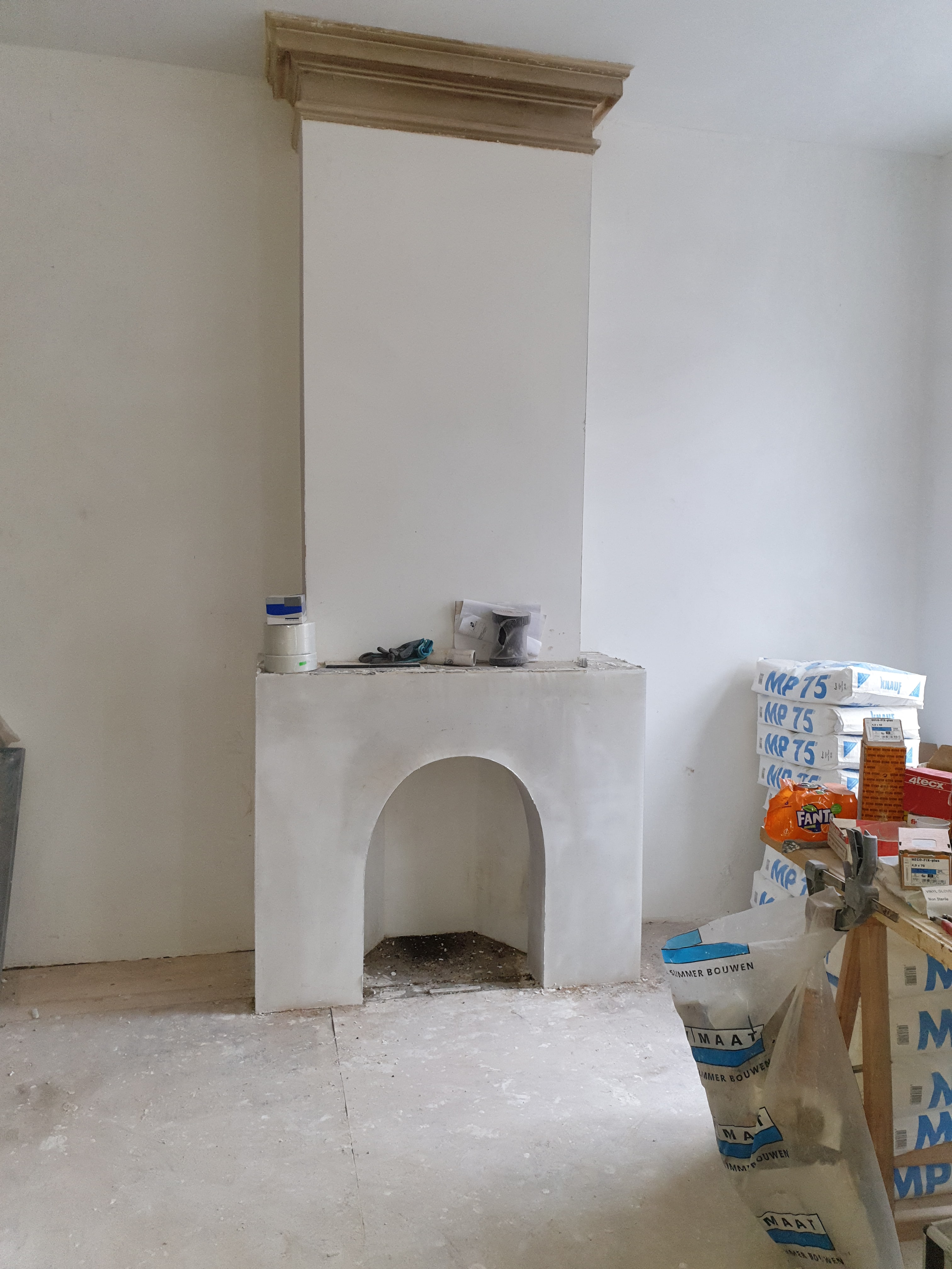 Totale renovatie en plaatsen opbouw – Van Tuyllstraat, Den Haag – Tijdens en impressie 26