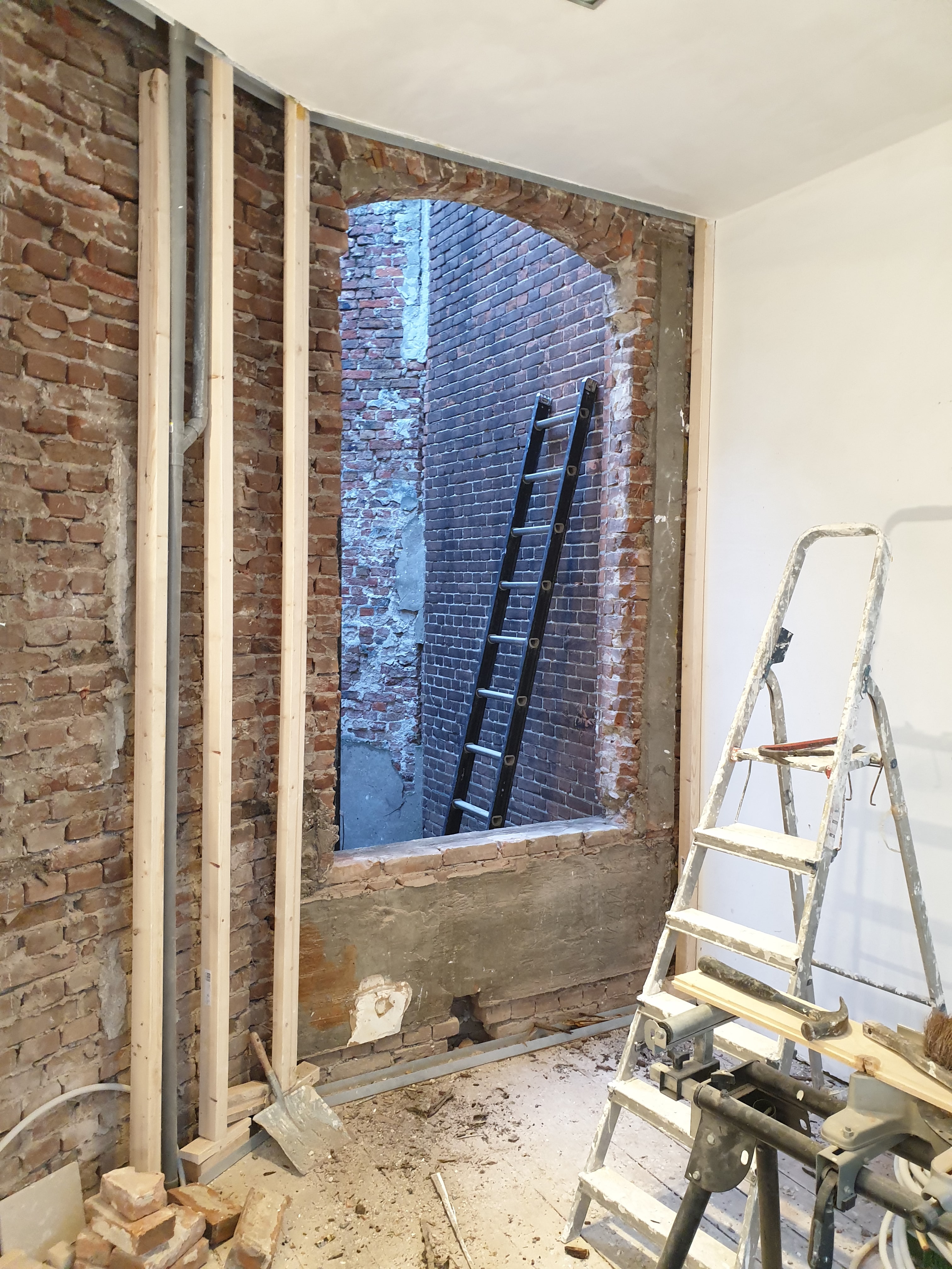 Totale renovatie en plaatsen opbouw – Van Tuyllstraat, Den Haag – Tijdens en impressie 27