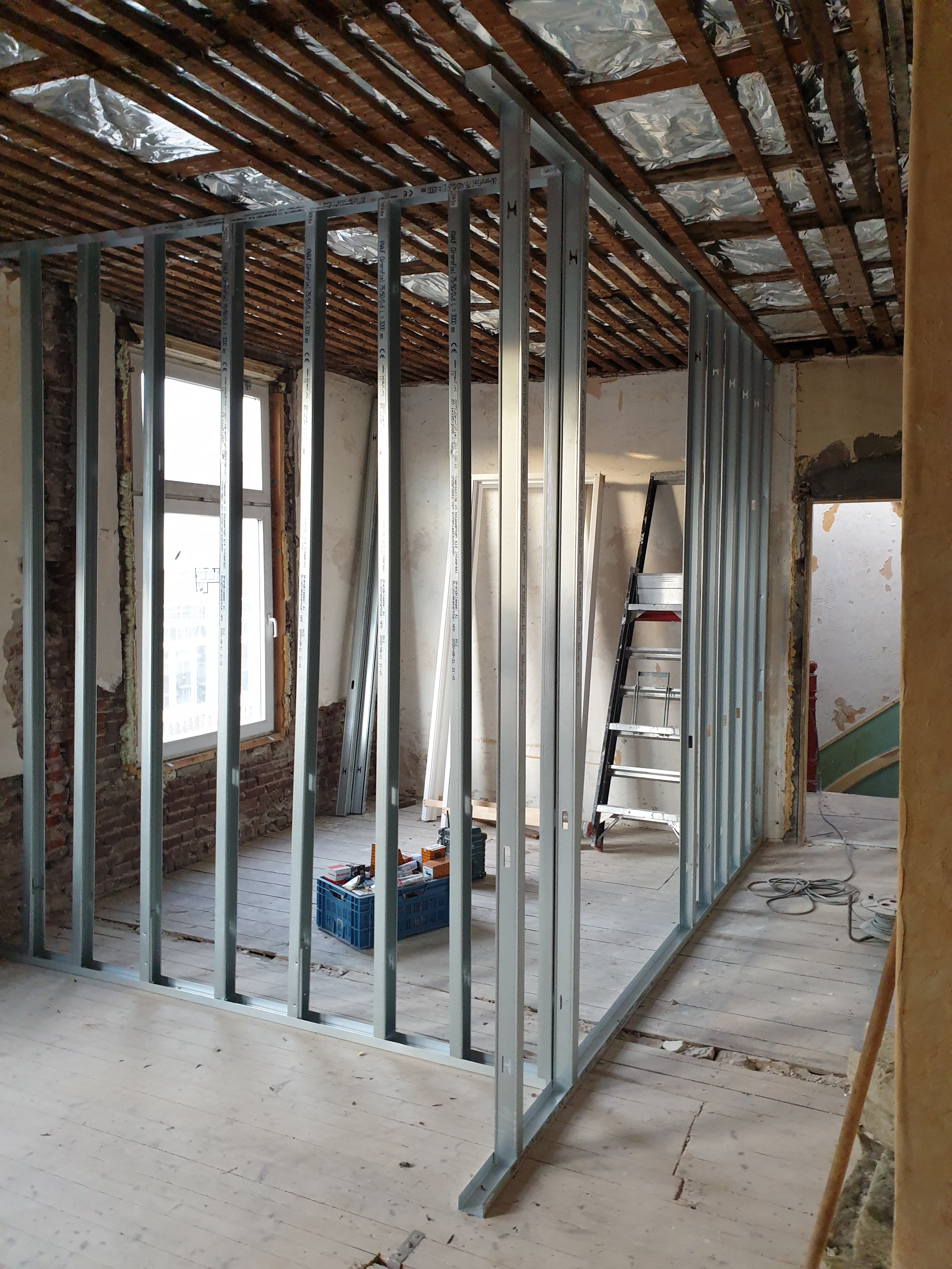 Totale renovatie en plaatsen opbouw – Van Tuyllstraat, Den Haag – Tijdens en impressie 31