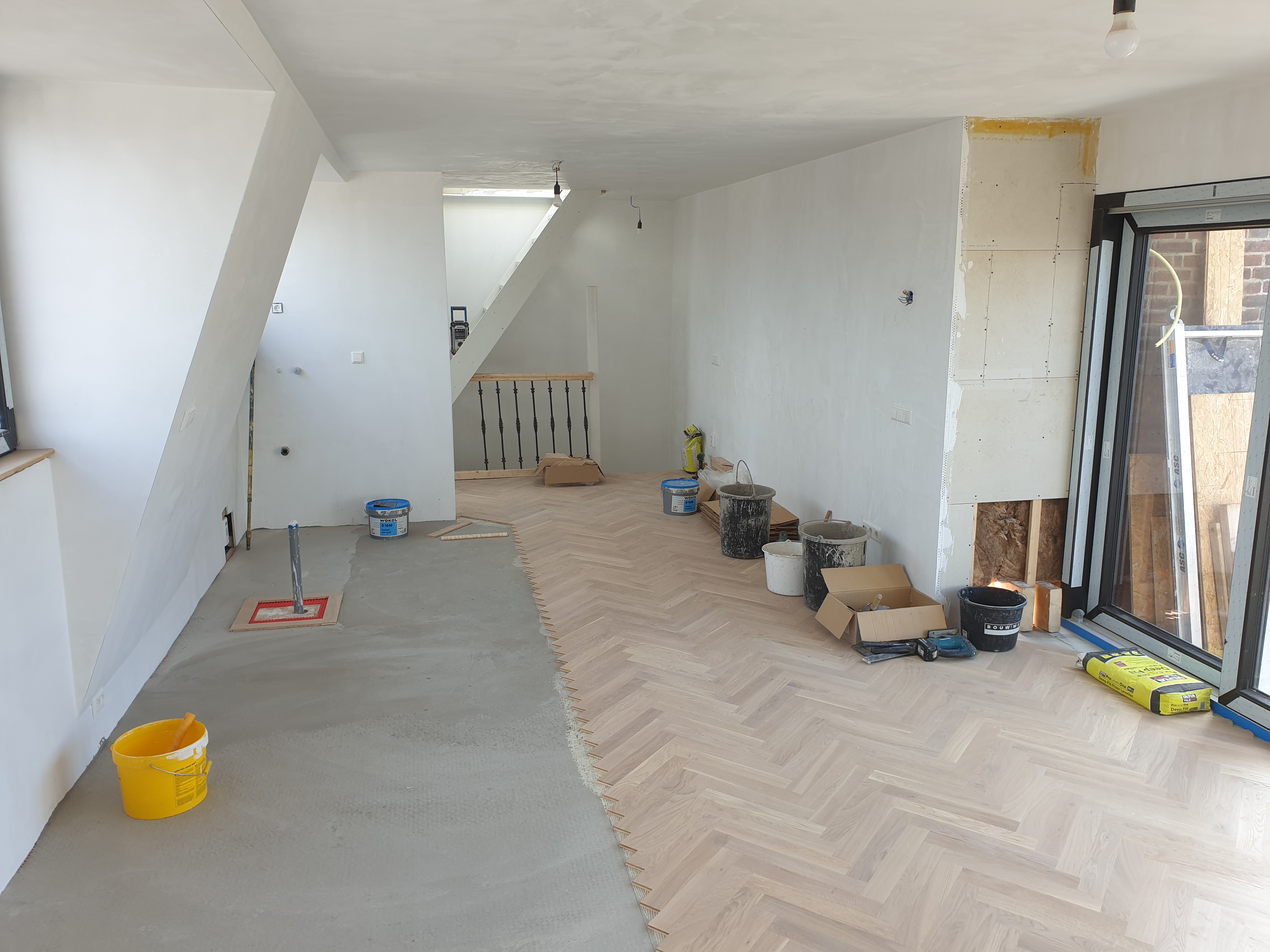 Totale renovatie en plaatsen opbouw – Van Tuyllstraat, Den Haag – Tijdens en impressie 44