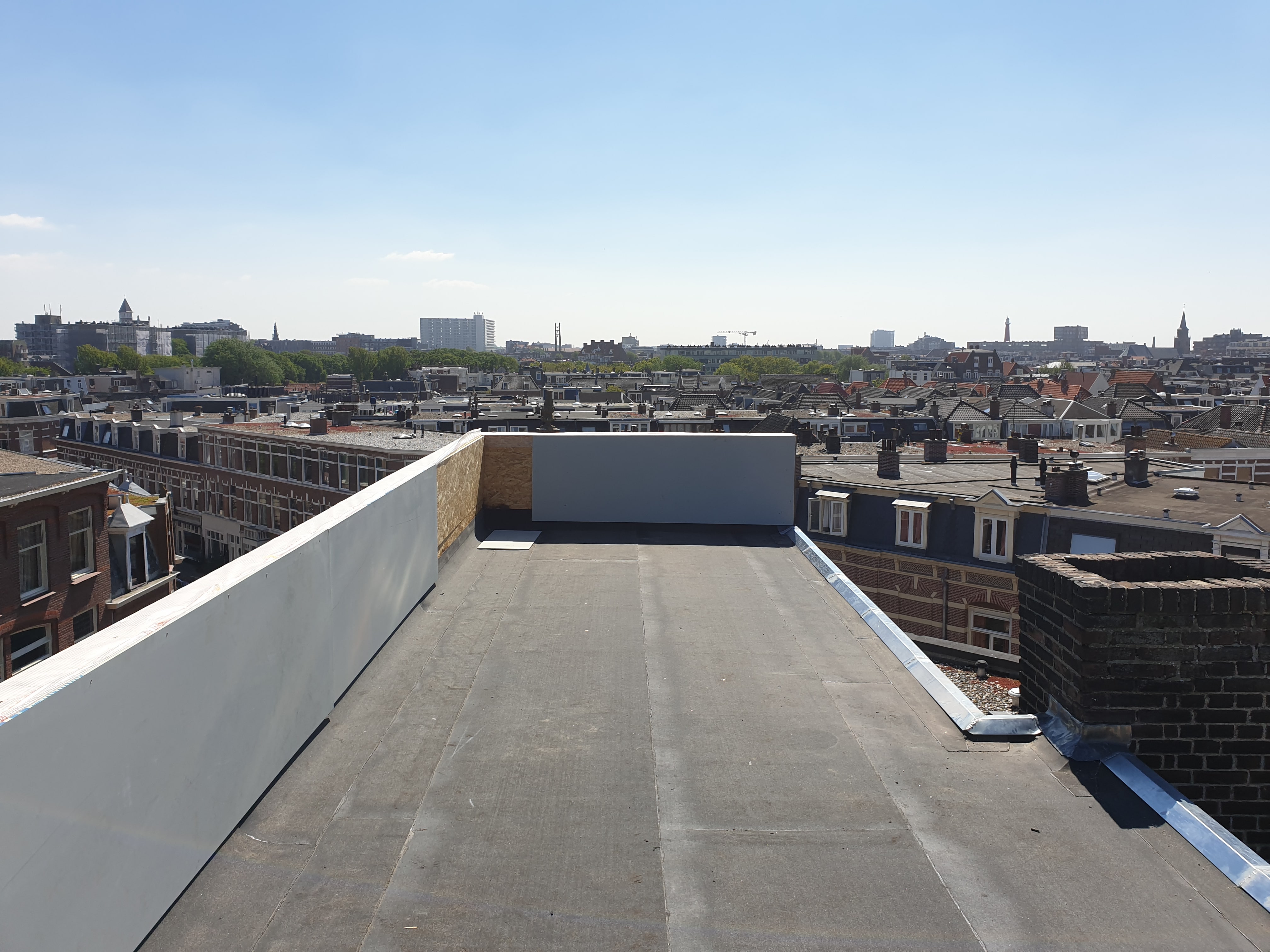 Totale renovatie en plaatsen opbouw – Van Tuyllstraat, Den Haag – Tijdens en impressie 9