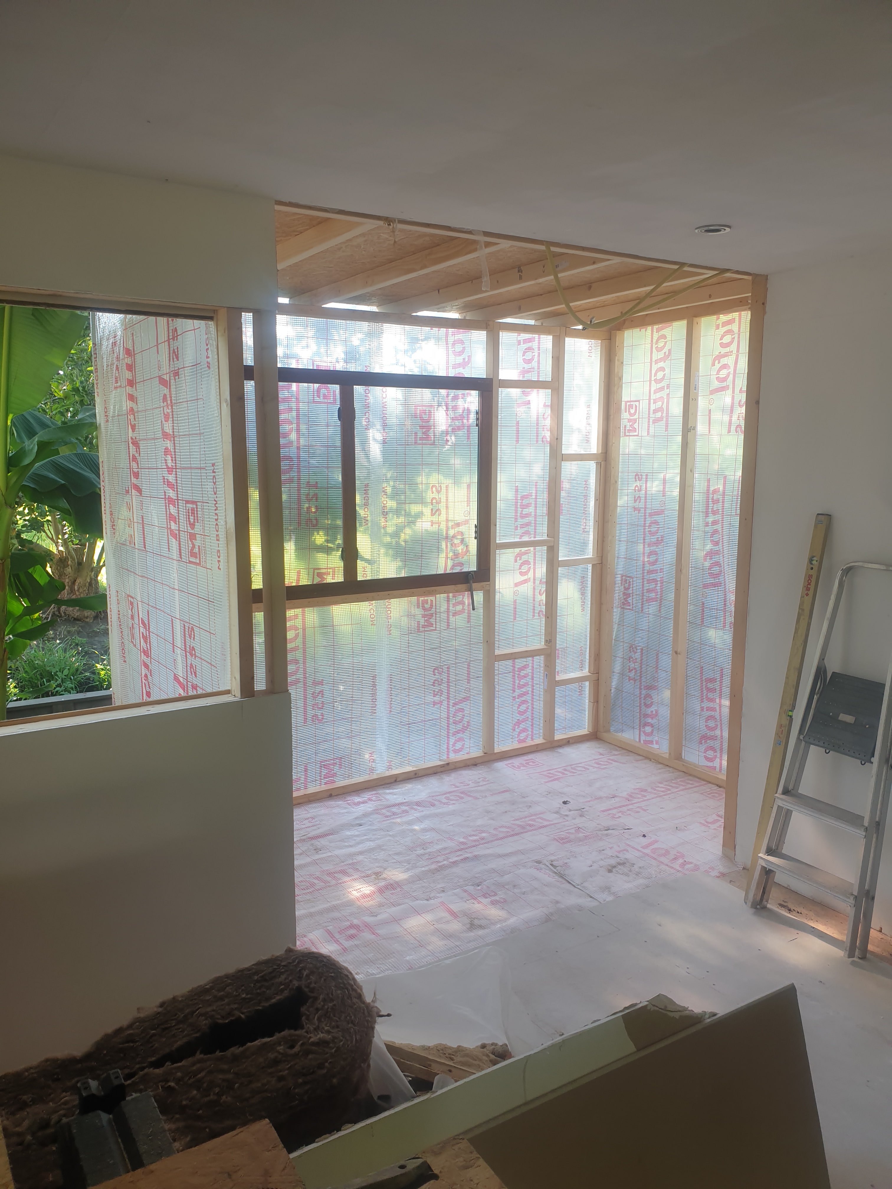 Upgraden en uitbouwen Chalet – Vlietpark, Leiden – Tijdens en impressie 14