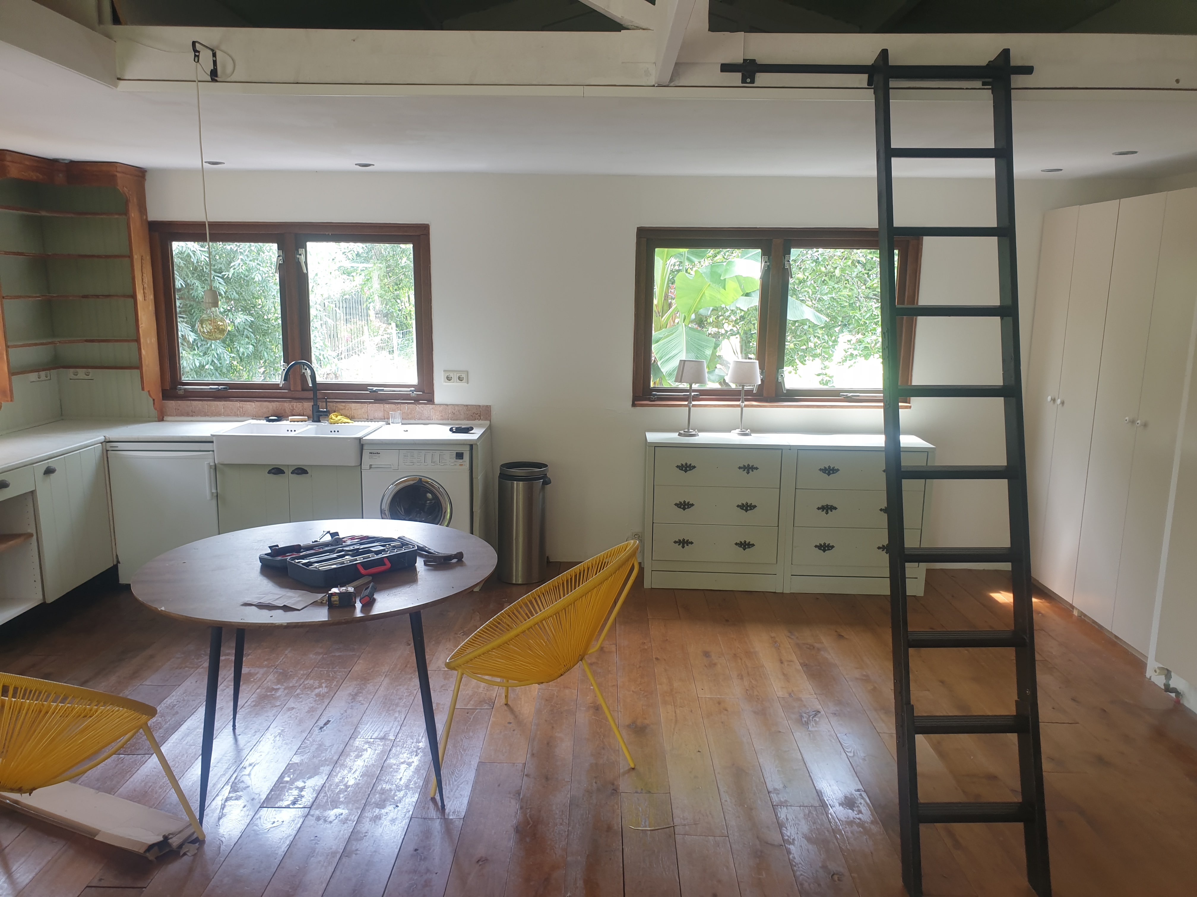Upgraden en uitbouwen Chalet – Vlietpark, Leiden – Voor 3