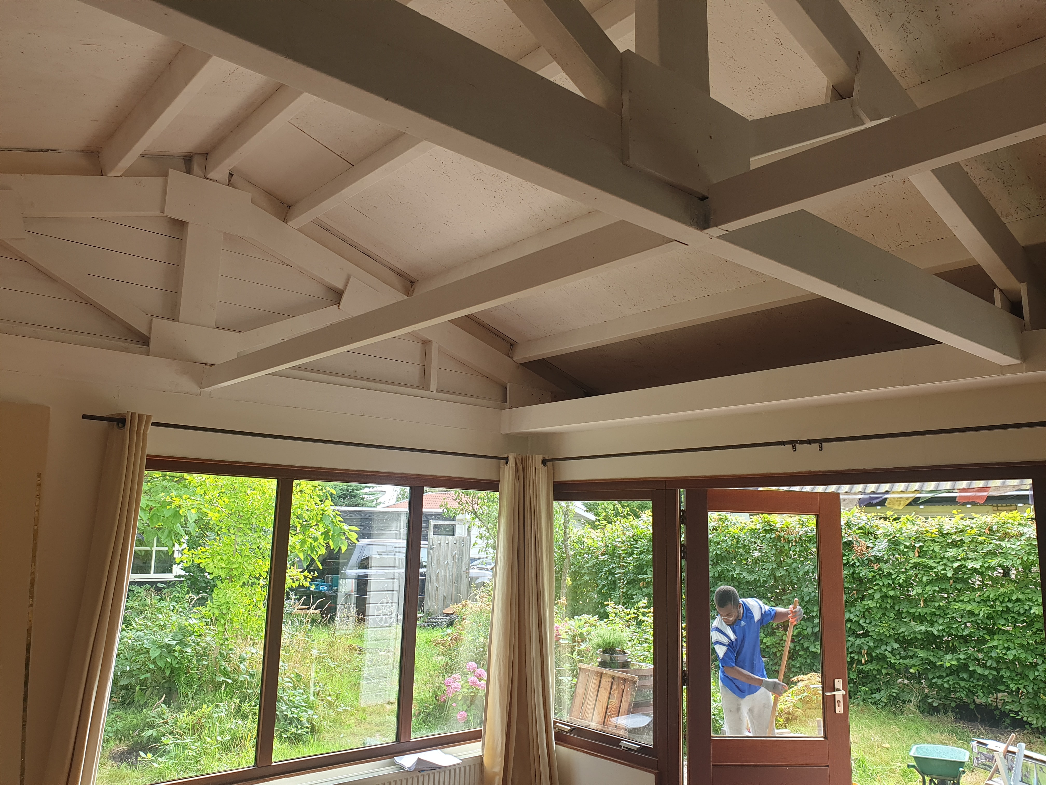 Upgraden en uitbouwen Chalet – Vlietpark, Leiden – Voor 7